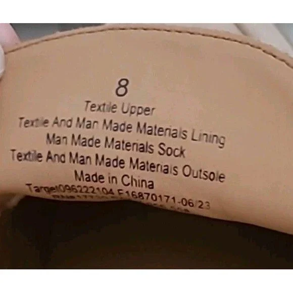 NWOT A New Day Tan Women's CHUNKY Faux Suede Penny Loafer Lug Sole Size 8 - Picture 7 of 8